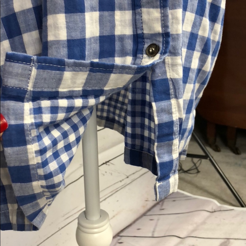 Blue and white checked tunic - Picture 7 of 7